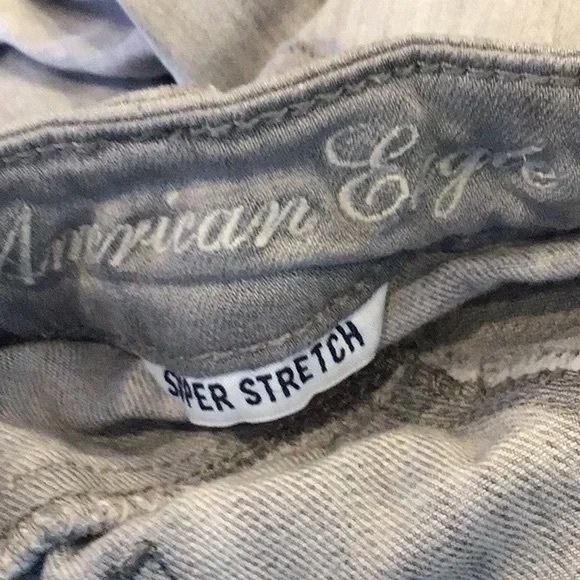 💖 American Eagle | 🦅 Jegging Grey Stretch Size 4 - Picture 3 of 11